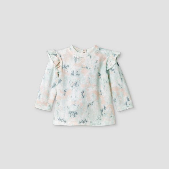 Grayson Mini Baby Girls' Tie-Dye Sweatshirt - White | Target
