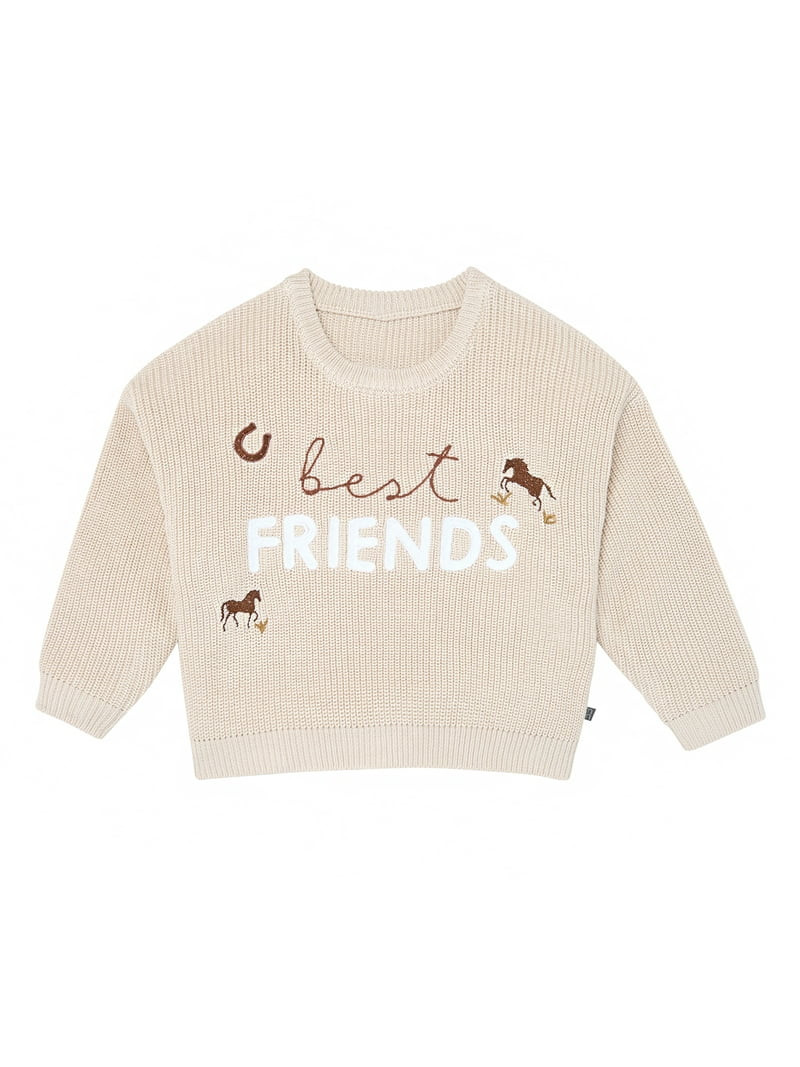 Modern Moments by Gerber Sibling Matching Sweater, Sizes 0/3 Months - 5T - Walmart.com | Walmart (US)