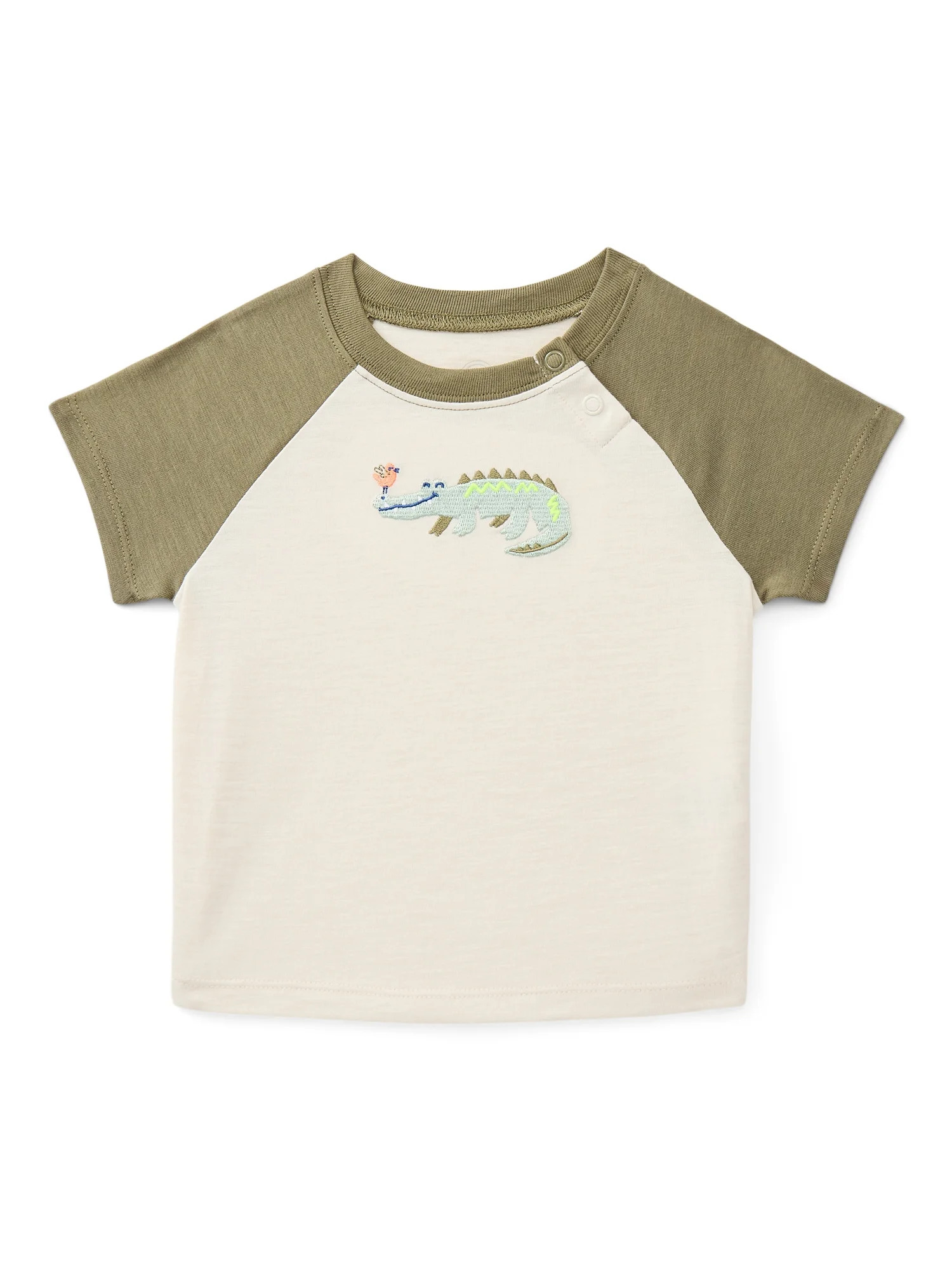 Wonder Nation Baby Boys Graphic Raglan Tee, Sizes 0/3M-24M | Walmart (US)