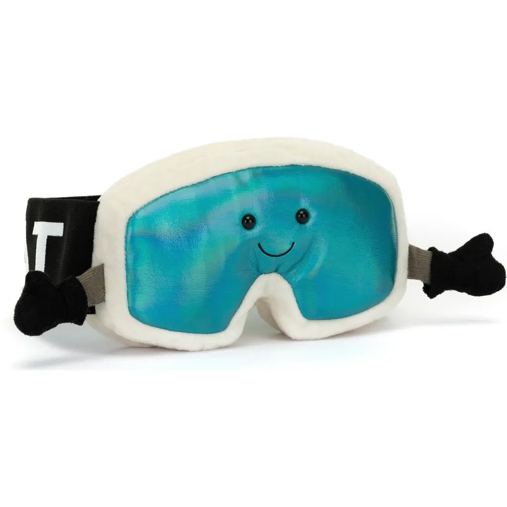 Jellycat Amusables Ski Goggles Plush Toy in Multi at Nordstrom | Nordstrom