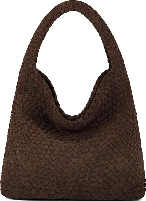 Queenoris Fashion Hobo Bags for Women Top-handle Shoulder Bag Vegan Leather Purses Soft Summer To... | Amazon (US)