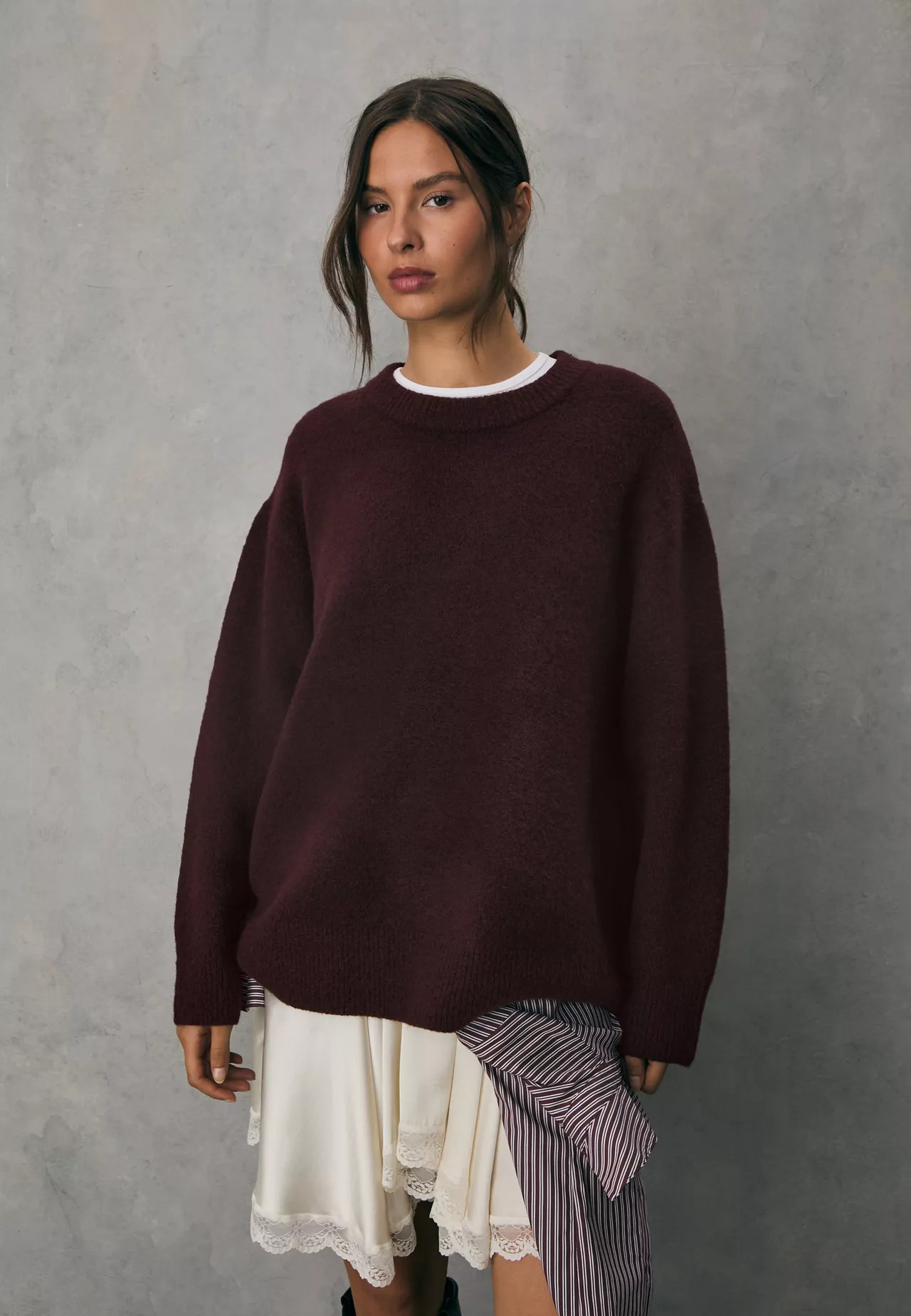 Soft-touch knit sweater | Stradivarius (UK)