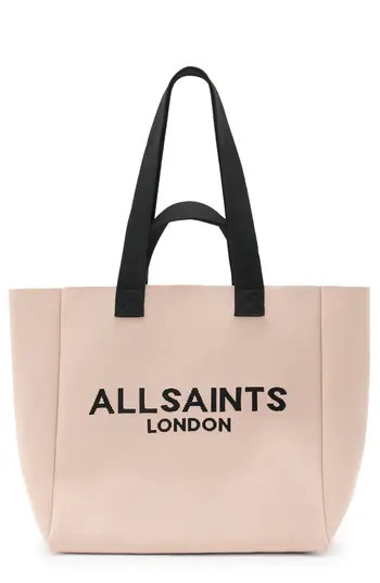 AllSaints Izzy Recycled Polyester Tote in Rose Dust Pink at Nordstrom Rack | Nordstrom Rack