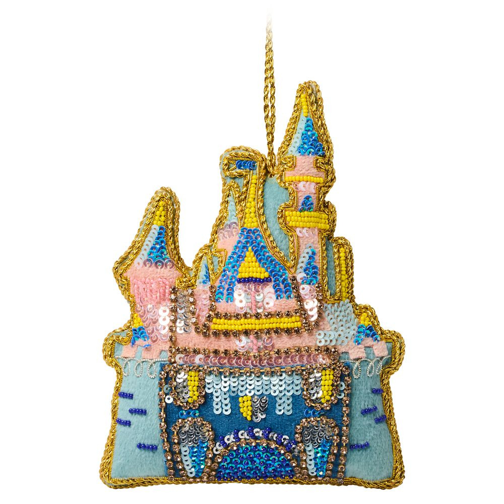 Sleeping Beauty Castle Beaded Ornament – Disneyland | Disney Store