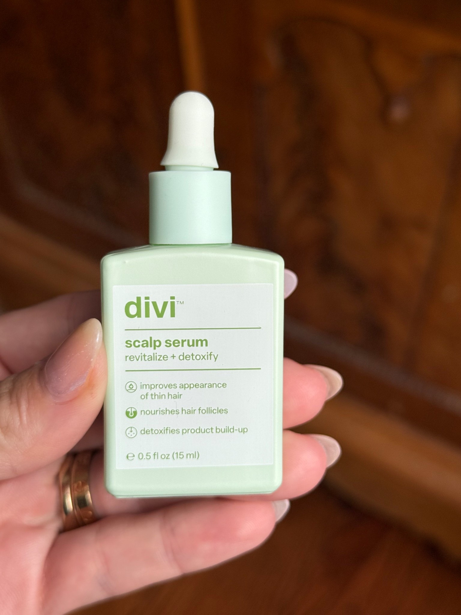 As someone who lost A TON of hair post-partum and has been working to regrow it, I have been loving this scalp serum from Divi!! 

#LTKBeauty #LTKBaby
