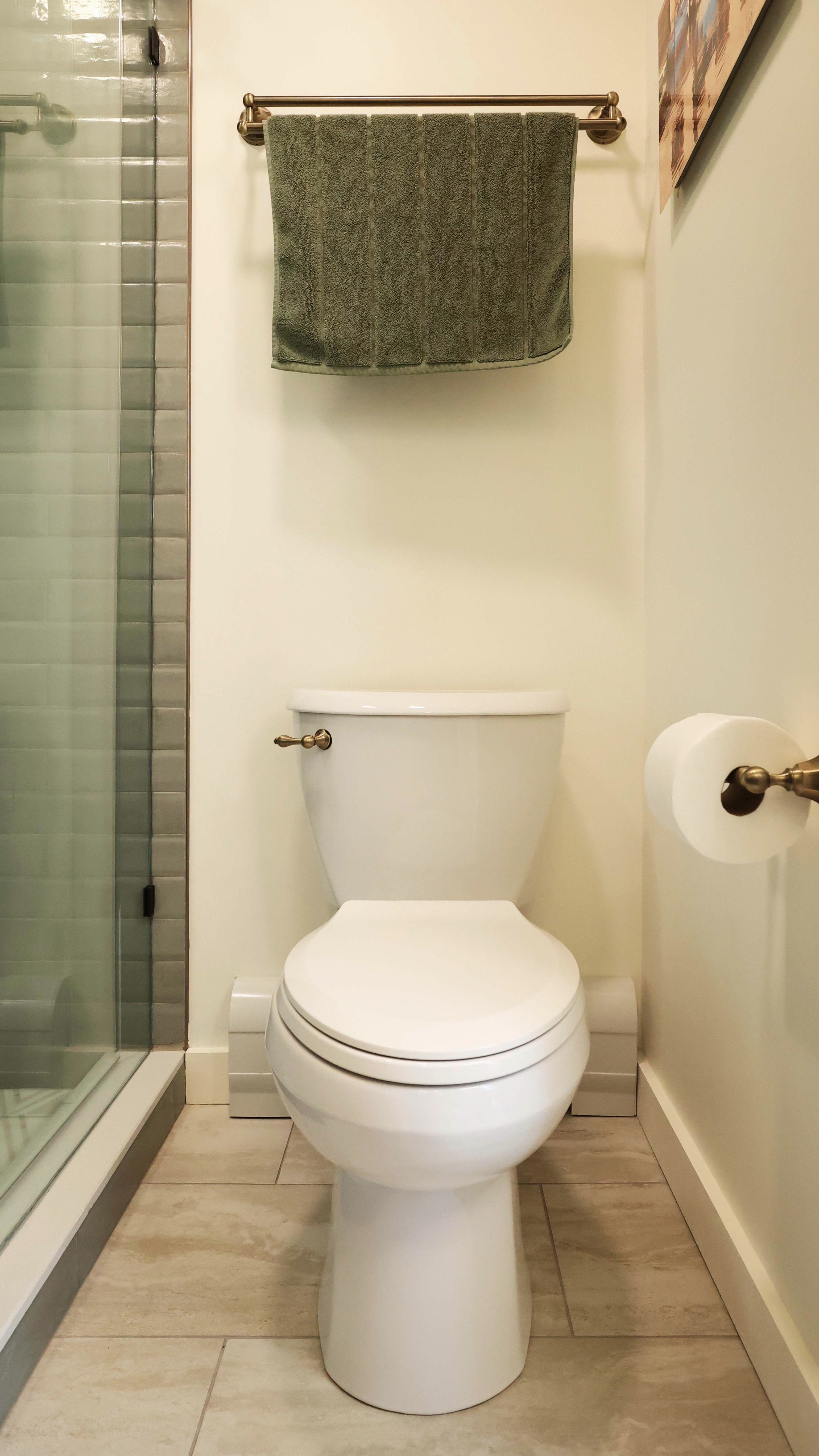 Small Bathroom Makeover in a Quirky Old Home

This bathroom used to be part of an awkward pantry—and now it’s one of the most functional (and charming) rooms in the house.

We kept the design simple and timeless, with a vintage-inspired sink, classic black sconces, and open shelving made from butcher block—one of our favorite ways to bring warmth and texture into a space.

It’s proof that even the most awkward corners of an old home can be reimagined with the right mix of creativity and function.

#smallbathroomideas #oldhomecharm #bathroomtransformation

#LTKHome #LTKWatchNow