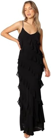 Petal & Pup Women's Ciao Ruffles Maxi Dress | Amazon (US)