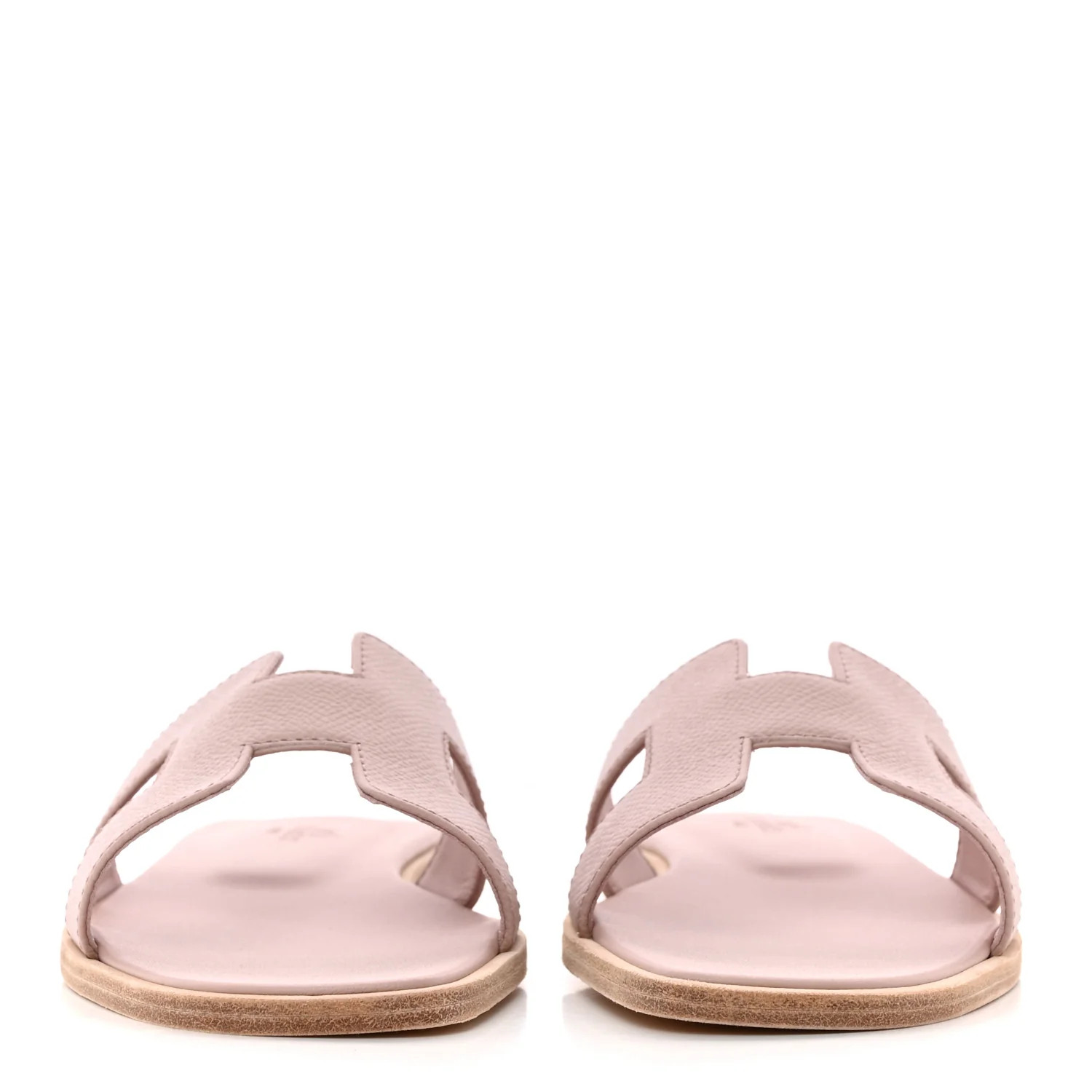 Epsom Oran Sandals 37 Rose Porcelaine | FASHIONPHILE (US)