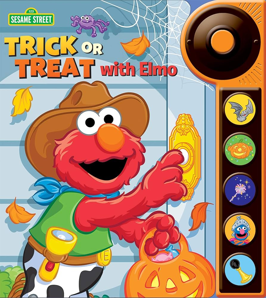 Sesame Street Doorbell Sound Book: Trick or Treat with Elmo (Play-A-Sound) | Amazon (US)