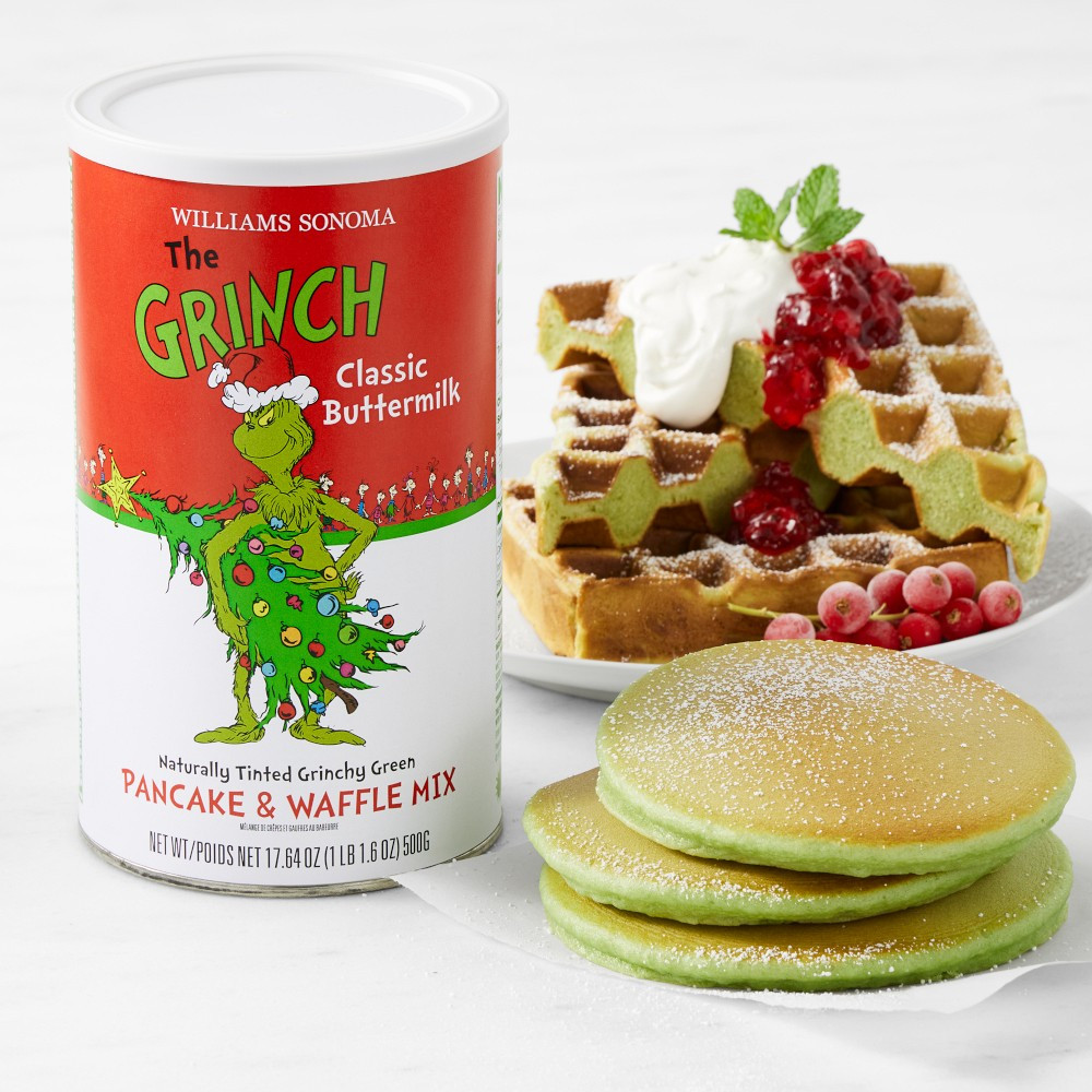 The Grinch™ Pancake & Waffle Mix | Williams-Sonoma