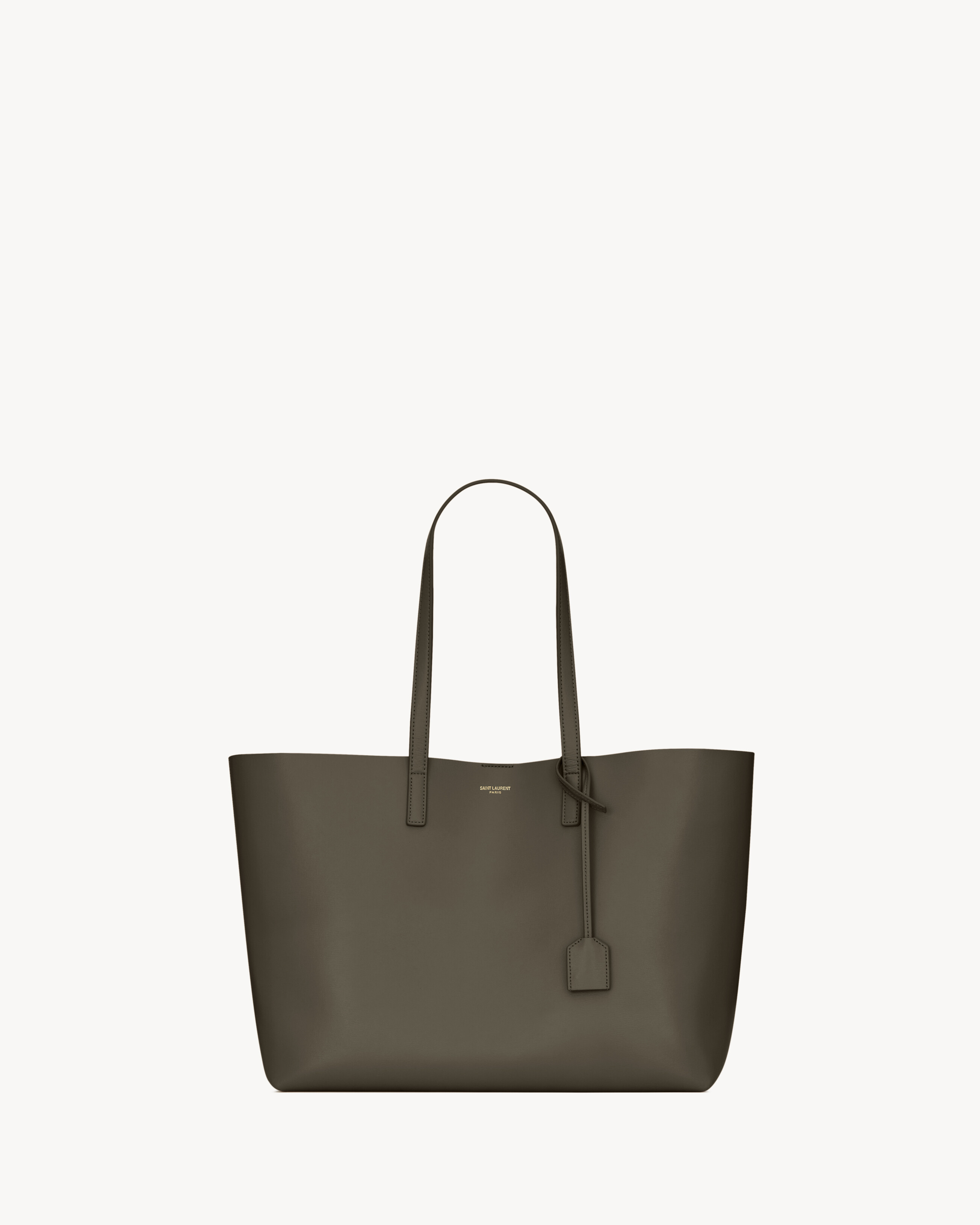 Saint Laurent Shopping Saint Laurent In Leather - Green - Women - One Size | Saint Laurent Inc. (Global)