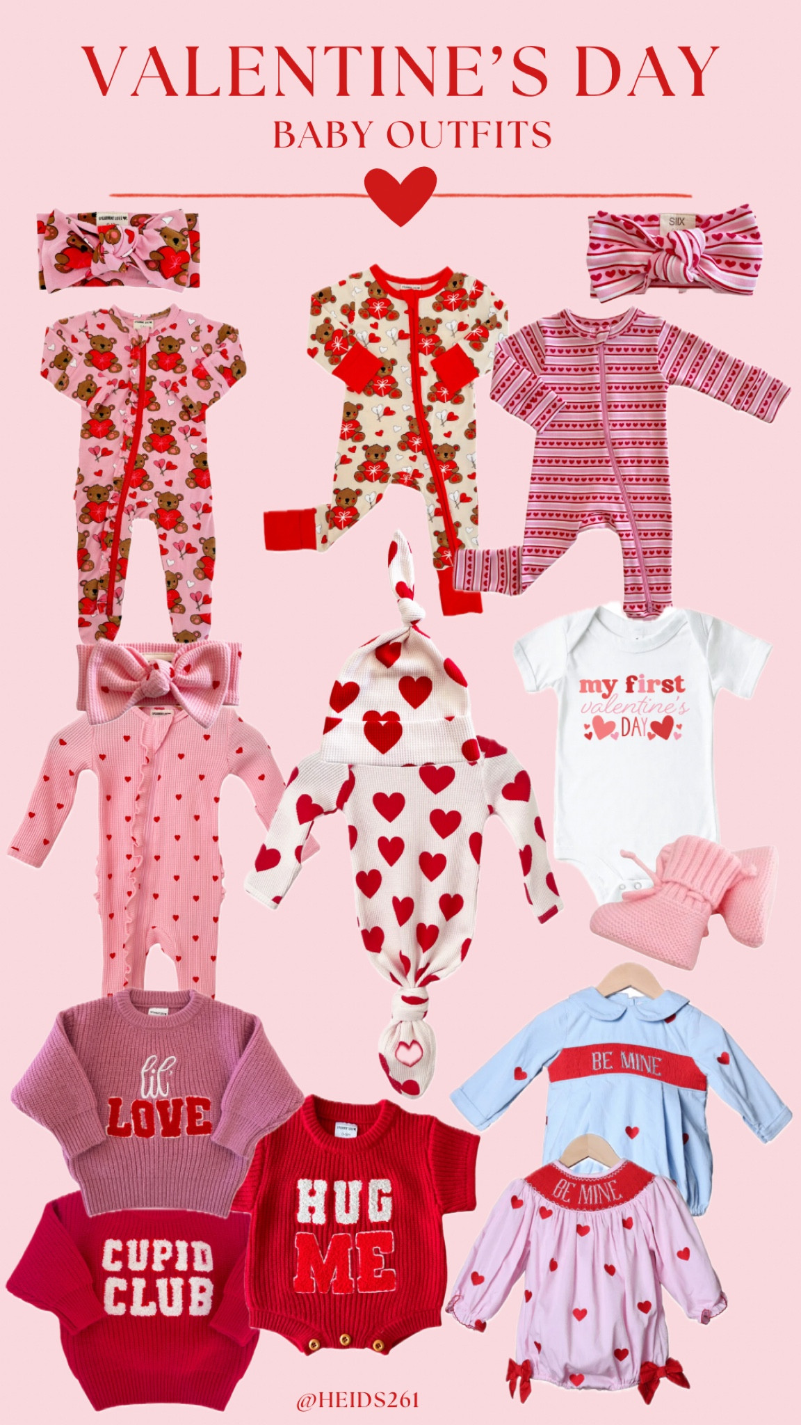 Valentine's Day 
Baby Outfits❤️

#LTKBaby