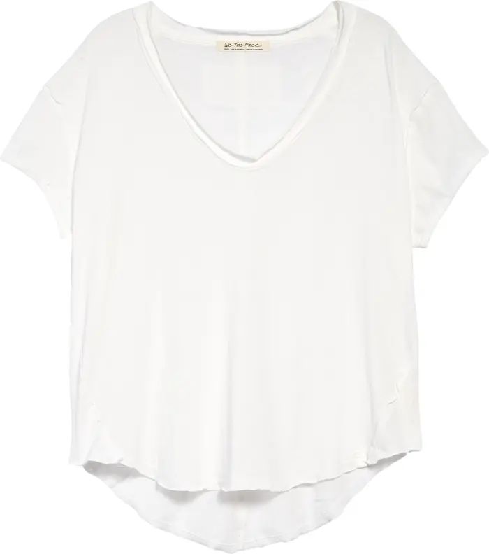 Bring it On Scoop Neck Cotton T-Shirt | Nordstrom