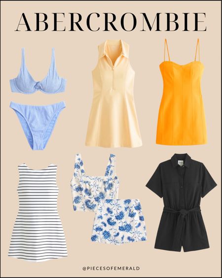 Abercrombie summer fashion finds, summer outfit ideas from Abercrombie 

#LTKstyletip