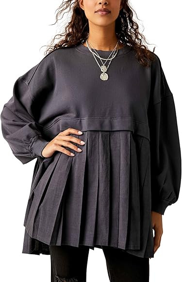 FP Movement Women's Eleanor Sweatshirt Dress | Amazon (US)