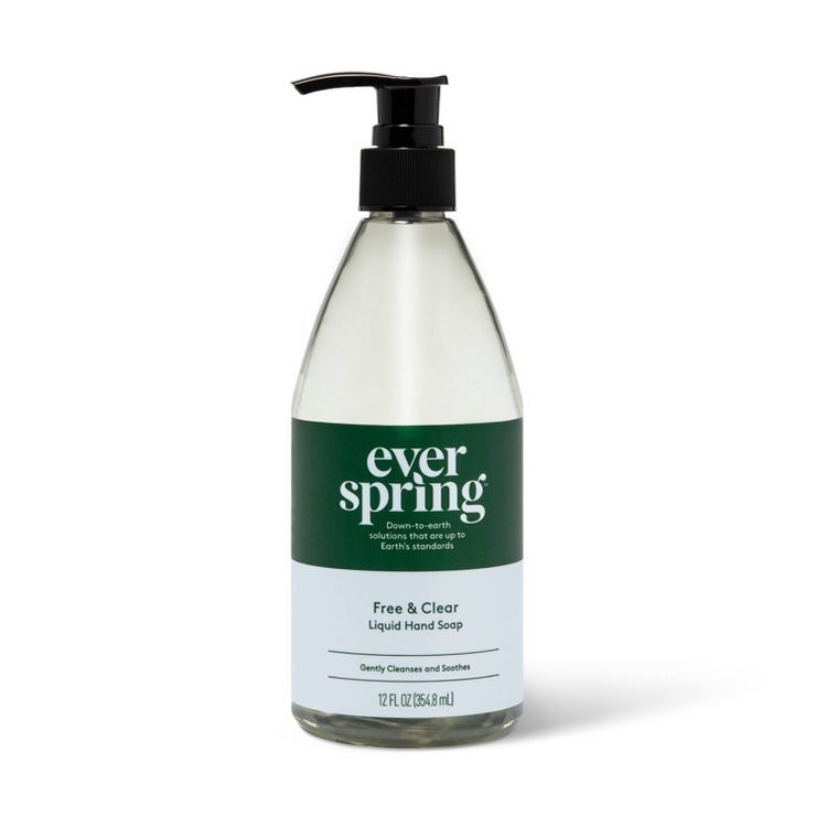 Free & Clear Liquid Hand Soap - 12 fl oz - Everspring™ | Target