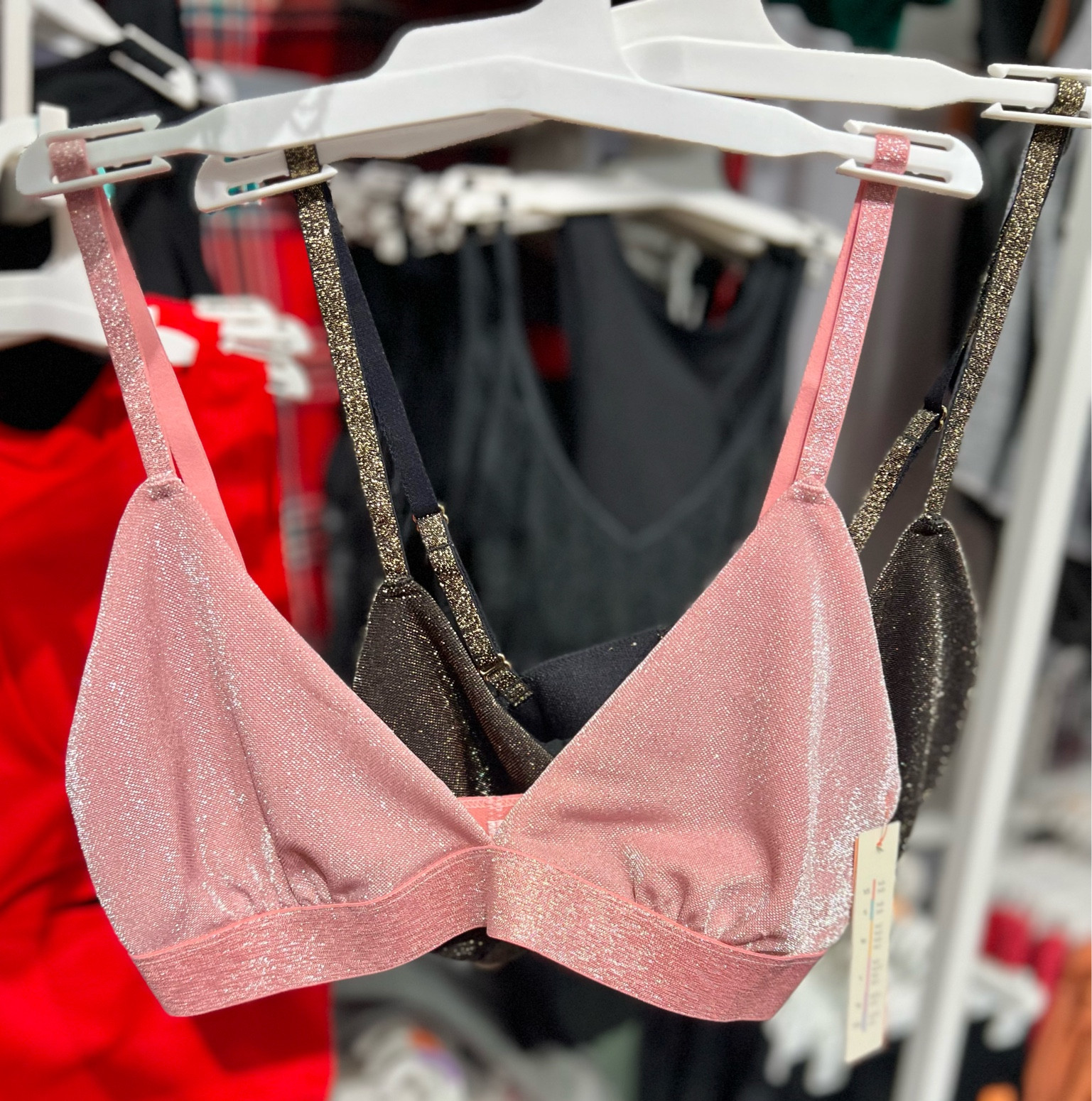 Women's Shimmer Bralette by Colsie. Available in 2 colors in sizes xs-xl at Target 🎯 

#LTKcurves #LTKGiftGuide #LTKFind