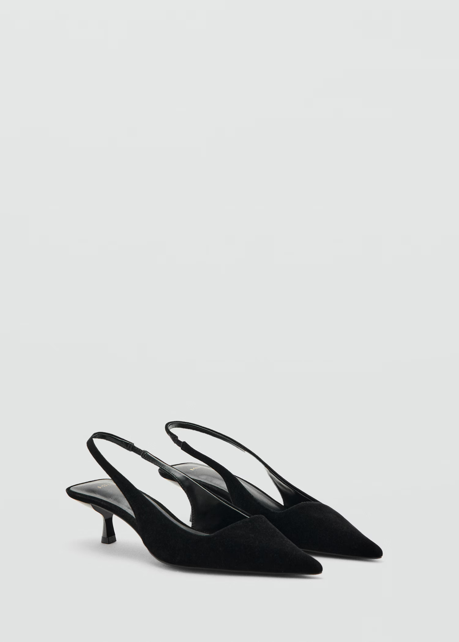 Velvet heeled shoes - Women | MANGO USA | Mango (US/MX/AU)
