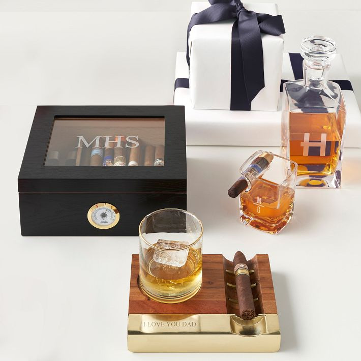 Cigar and Whiskey Set | Mark and Graham