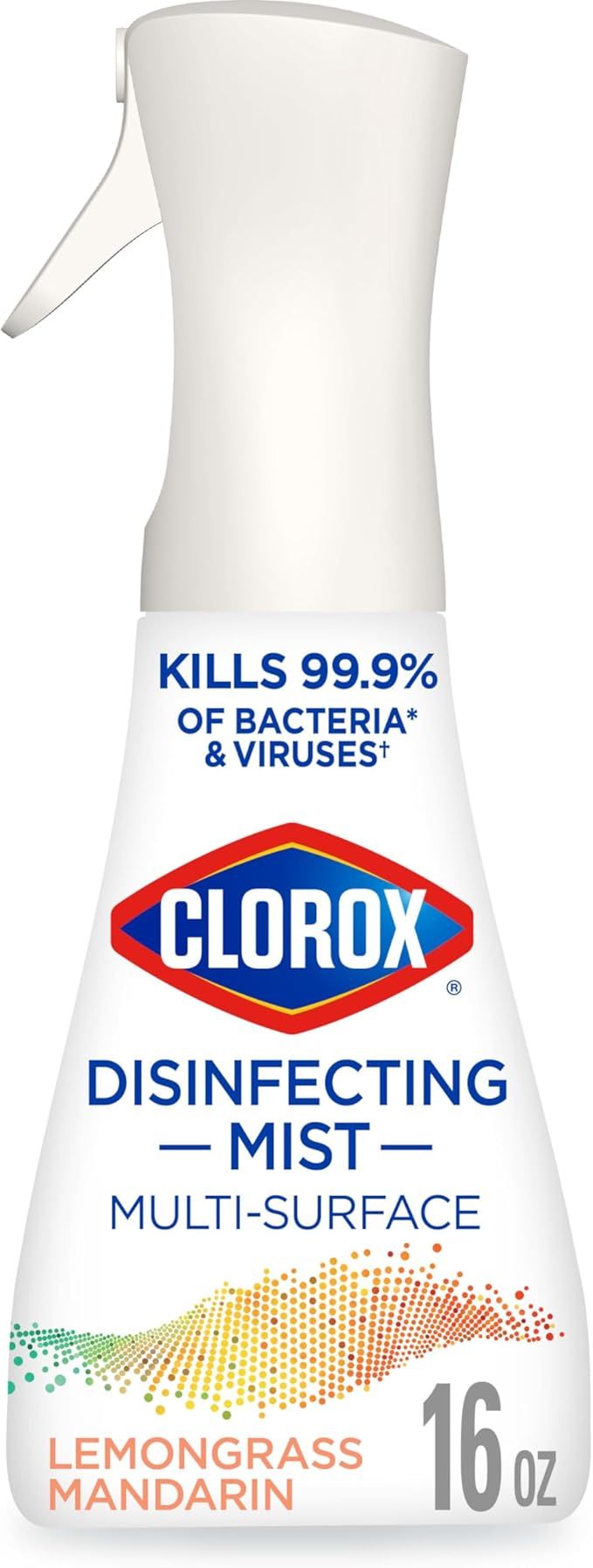 Clorox Disinfecting Mist, Lemongrass Mandarin, Disinfecting Spray, 16 Fluid Ounces | Amazon (US)