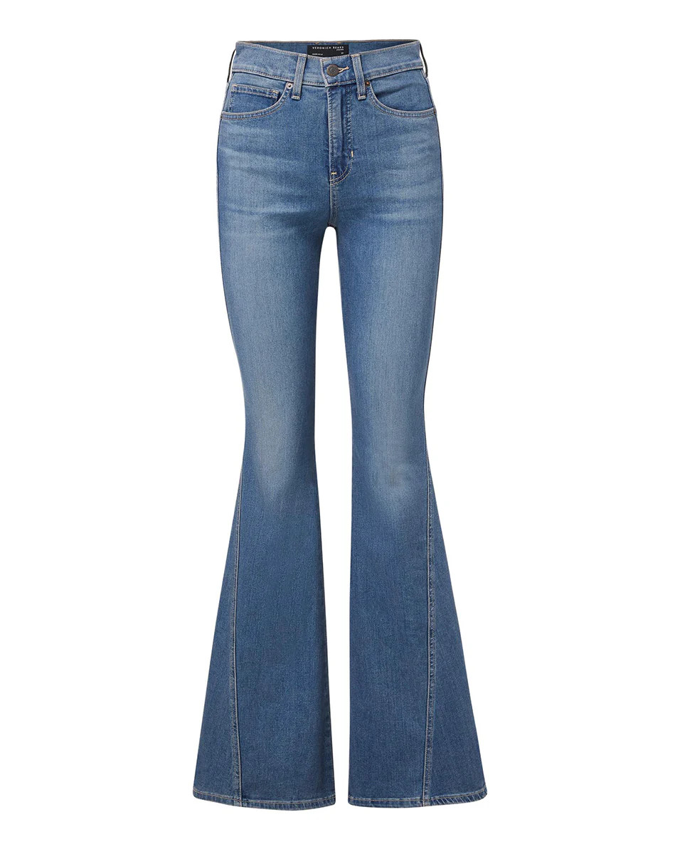 Sheridan Bell-Bottom Jean | Seamed | Veronica Beard