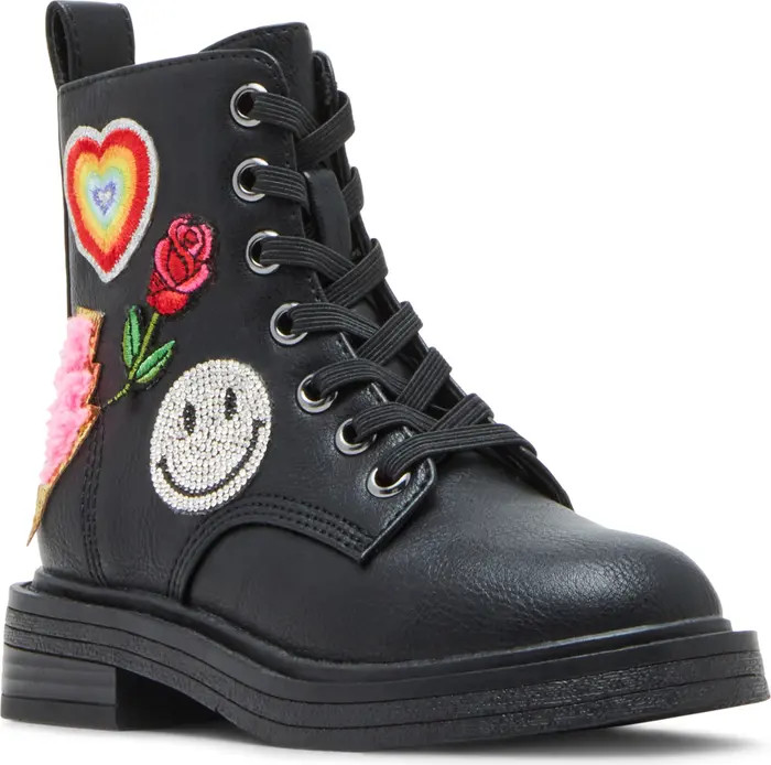 Steve Madden Leader Patches Combat Boot | Nordstromrack | Nordstrom Rack