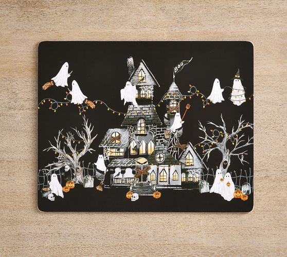 Scary Squad Cork Placemats - Set of 4 | Pottery Barn (US)