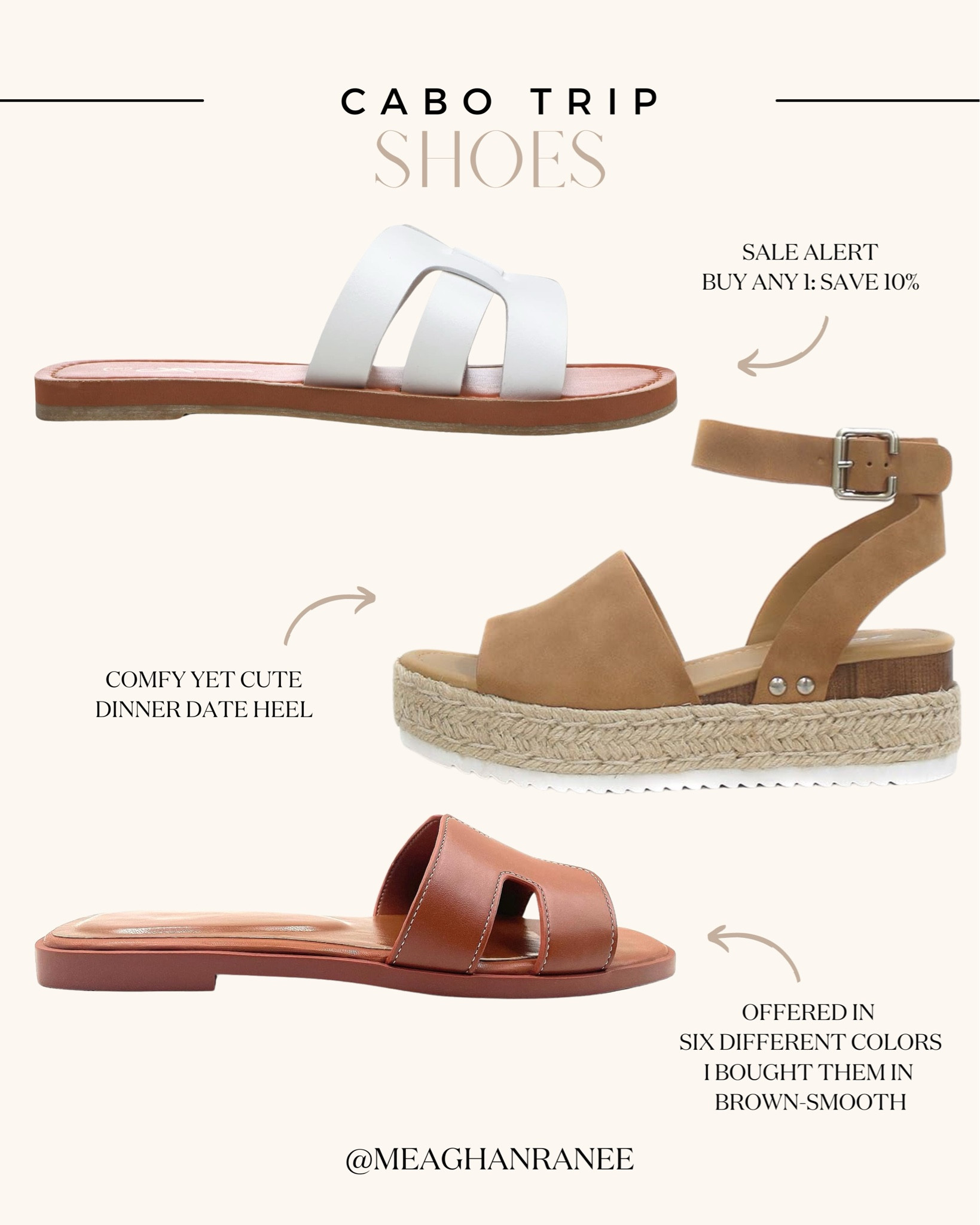 Cabo Trip - Vacation - Beach - Summer - Shoes

#LTKshoecrush #LTKswim #LTKtravel