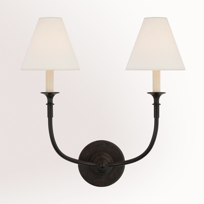 Piaf Double Sconce | Williams-Sonoma