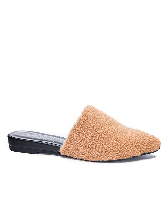 Chinese Laundry Women's Hideout Furry Flat Mules & Reviews - Flats & Loafers - Shoes - Macy's | Macys (US)