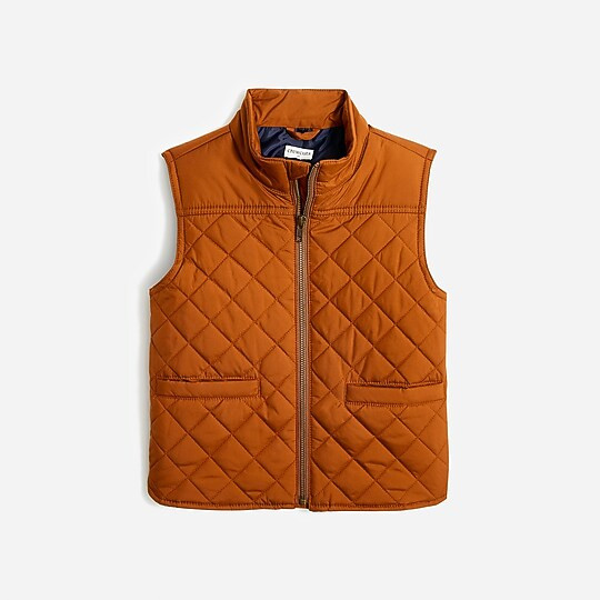Boys' quilted Walker vest | J.Crew Factory
