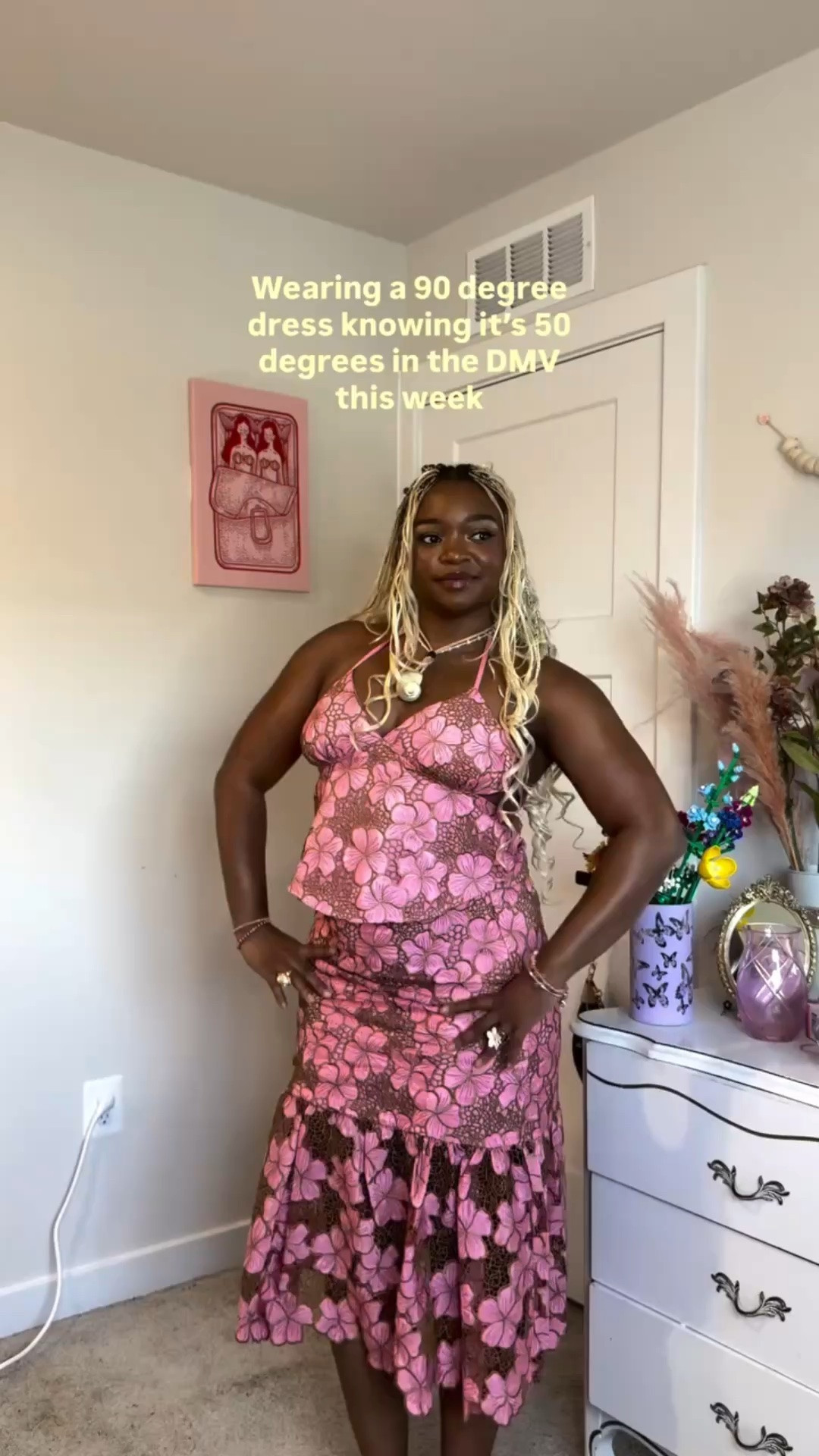 Doesn’t matter that vacay coming soon hehe follow me for more outfit inspo comment SET to get the link 

Vacation dresses, hibiscus flower dresses, floral dress inspo, vacation outfit sets, vacation skirt set

#LTKootd #LTKWedding #LTKTravel