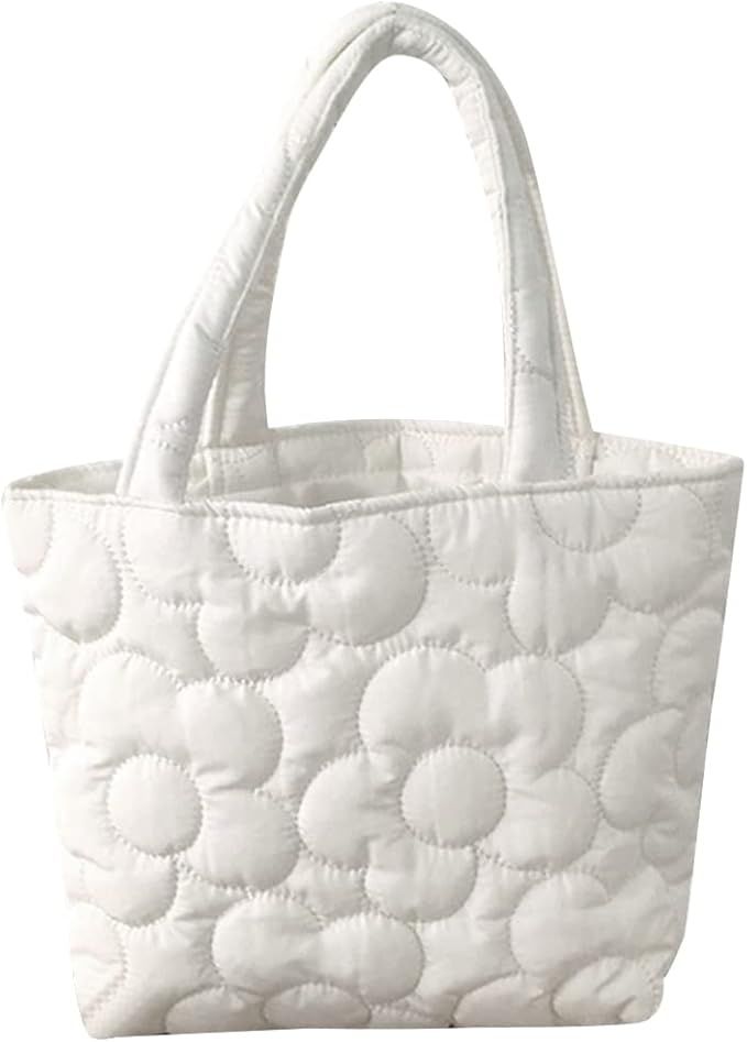 Aktudy Women's Portable Tote Bag,Snack Storage Bag for Students | Amazon (US)