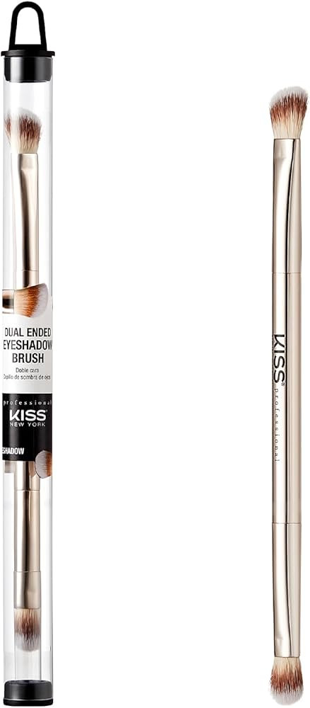 Professional Dual Ended Eyeshadow Brush, Angled & Large Brush for Precise Shaping, Smudging Eyesh... | Amazon (US)