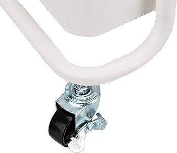 Amazon Basics 3-Tier Rolling Utility or Kitchen Cart - White | Amazon (US)