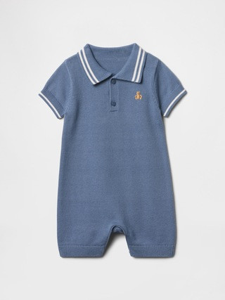 Baby Polo Sweater Romper | Gap Factory | Gap Factory