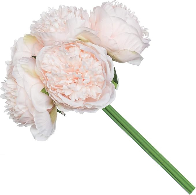Royal Imports Artificial Peony Flowers, Silk Peonies, Use in Floral Arrangements, Bouquets, Wreat... | Amazon (US)