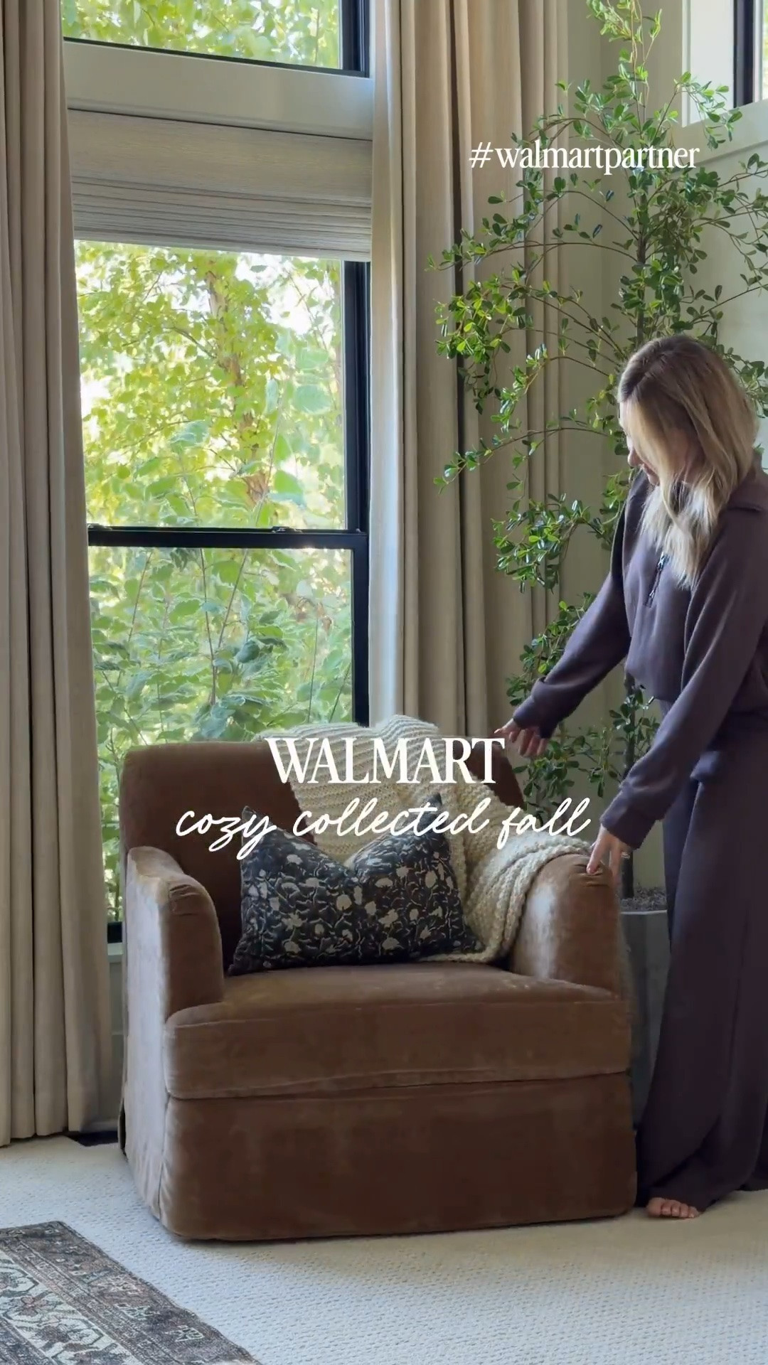 I’ve been loving these Walmart additions—especially this gorgeous swivel chair! Beautiful fabrics and styles, affordable price points, and perfect for fall!