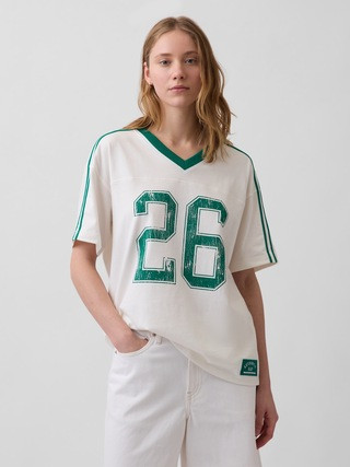 Oversized Varsity Logo T-Shirt | Gap (US)