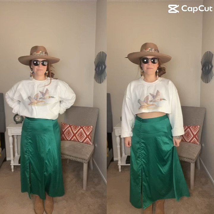 The difference between altering your clothes or just wearing them as is. I love me a good cropped moment! 

#LTKVideo #LTKStyleTip #LTKFindsUnder50