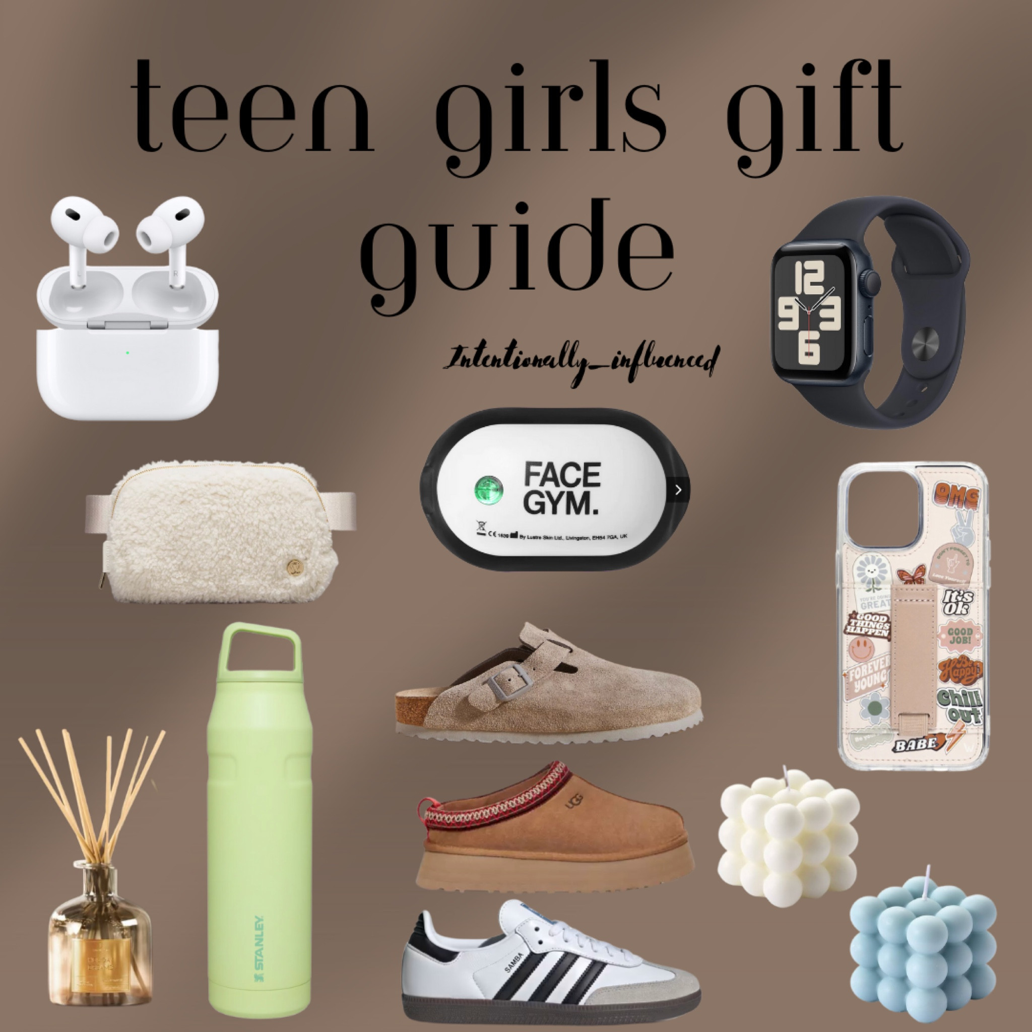 Impress your teenage girly with one of these sure to please ideas! 

#birkenstock #lululemon #adidas #stanley #airpods #apple #ugg

#LTKGiftGuide #LTKHoliday #LTKkids