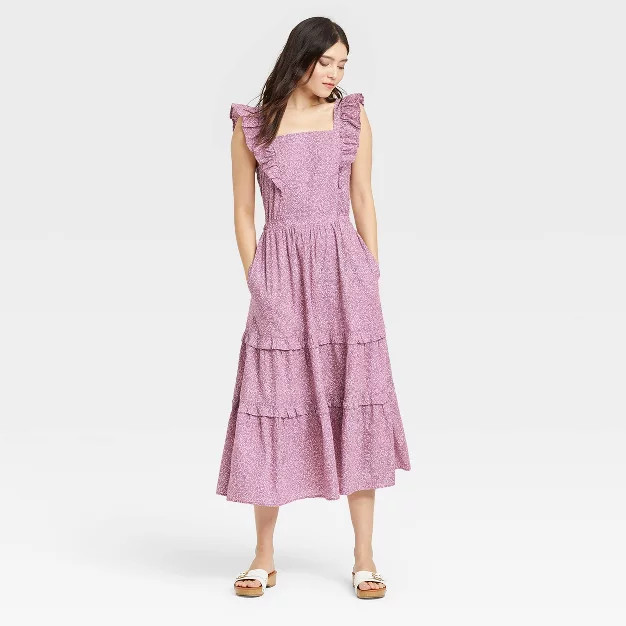 Women's Flutter Sleeveless Dress - Universal Thread™ | Target