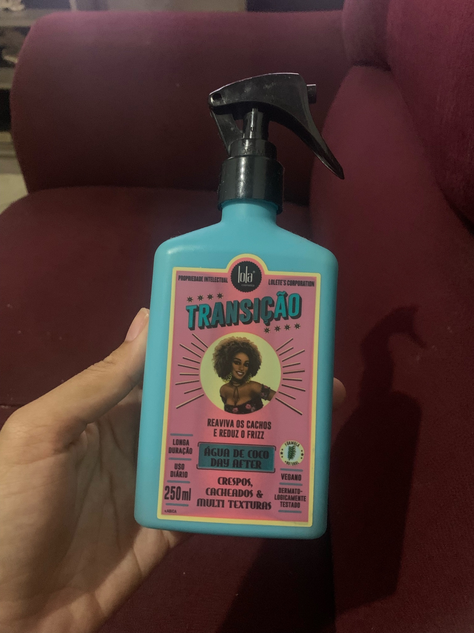 Água de coco Day after da Lola Cosméticos. Serve para transição capilar e ainda tem proteção térmica. Tem uma fragrância maravilhosa. 
#ltkgift 

#LTKbeauty #LTKGiftGuide #LTKbrasil