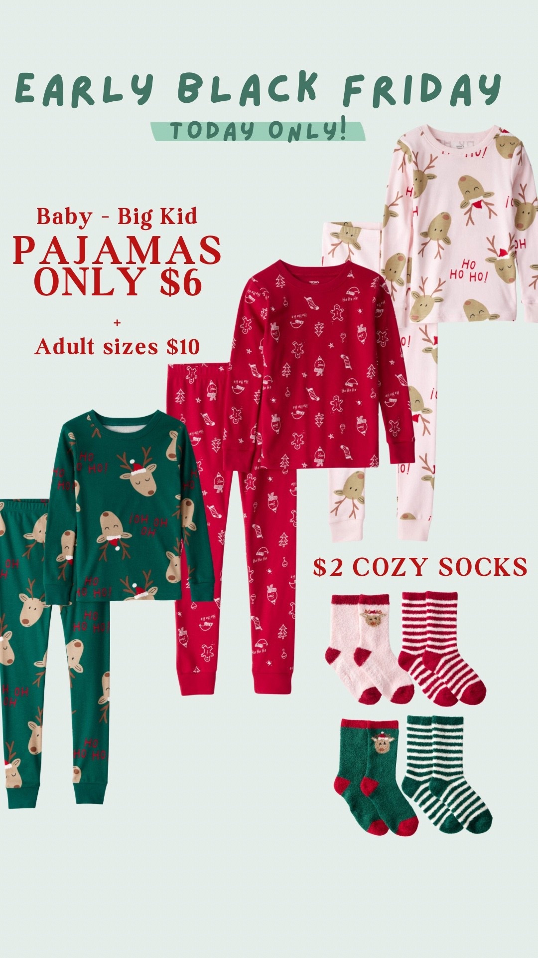 Early Black Friday deal on christmas pajamas for the whole family! 

#LTKSaleAlert #LTKFamily #LTKHoliday