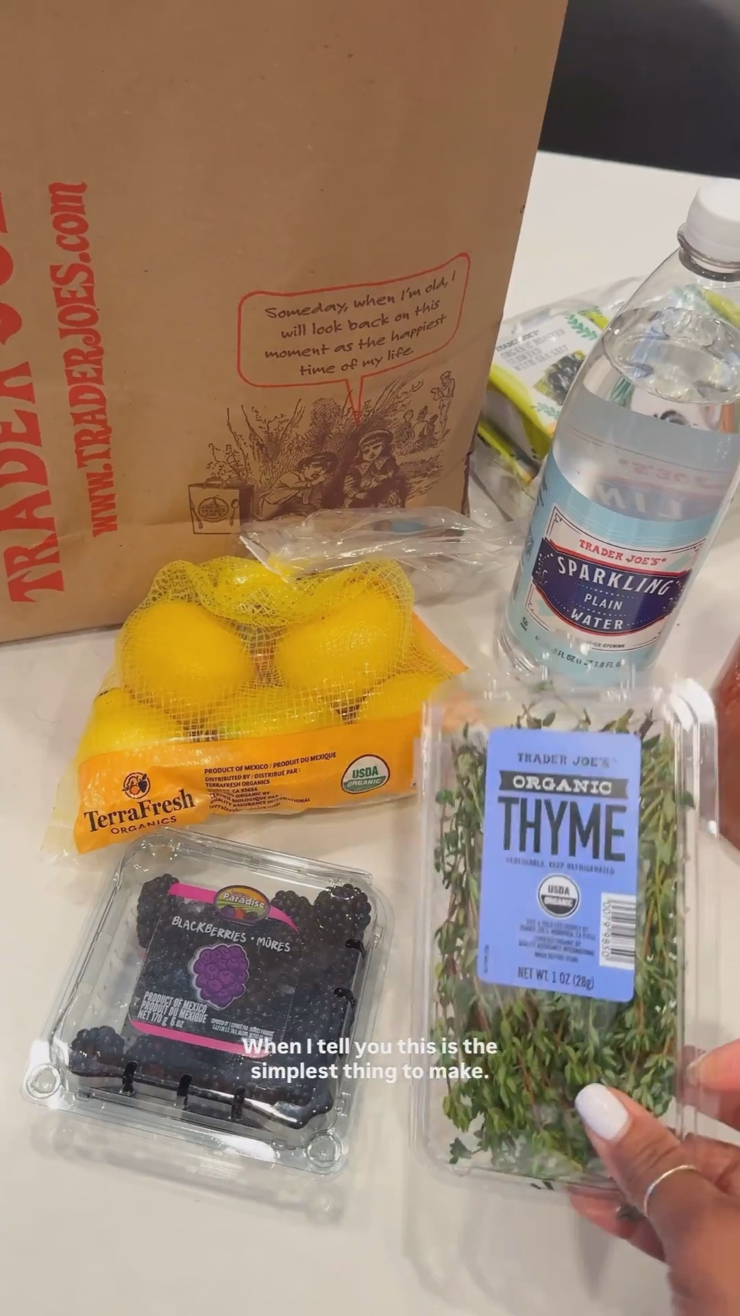 Been on my mocktail era lately…
Mixed this one myself and whew baby, it’s so delicious! 

Basic Ingredients:
+ lemon
+ thyme
+ blueberries
+ sparkling water
+ sprigs
+ coconut sugar or honey (optional)

it’s giving “we got happy hour at home!” 😂🍸

#mocktaildrinks #happyhour #holidaydrinks #host #partydrinks #hostess #diydrinks #diymocktail

#LTKOver40 #LTKselfcare #LTKHoliday