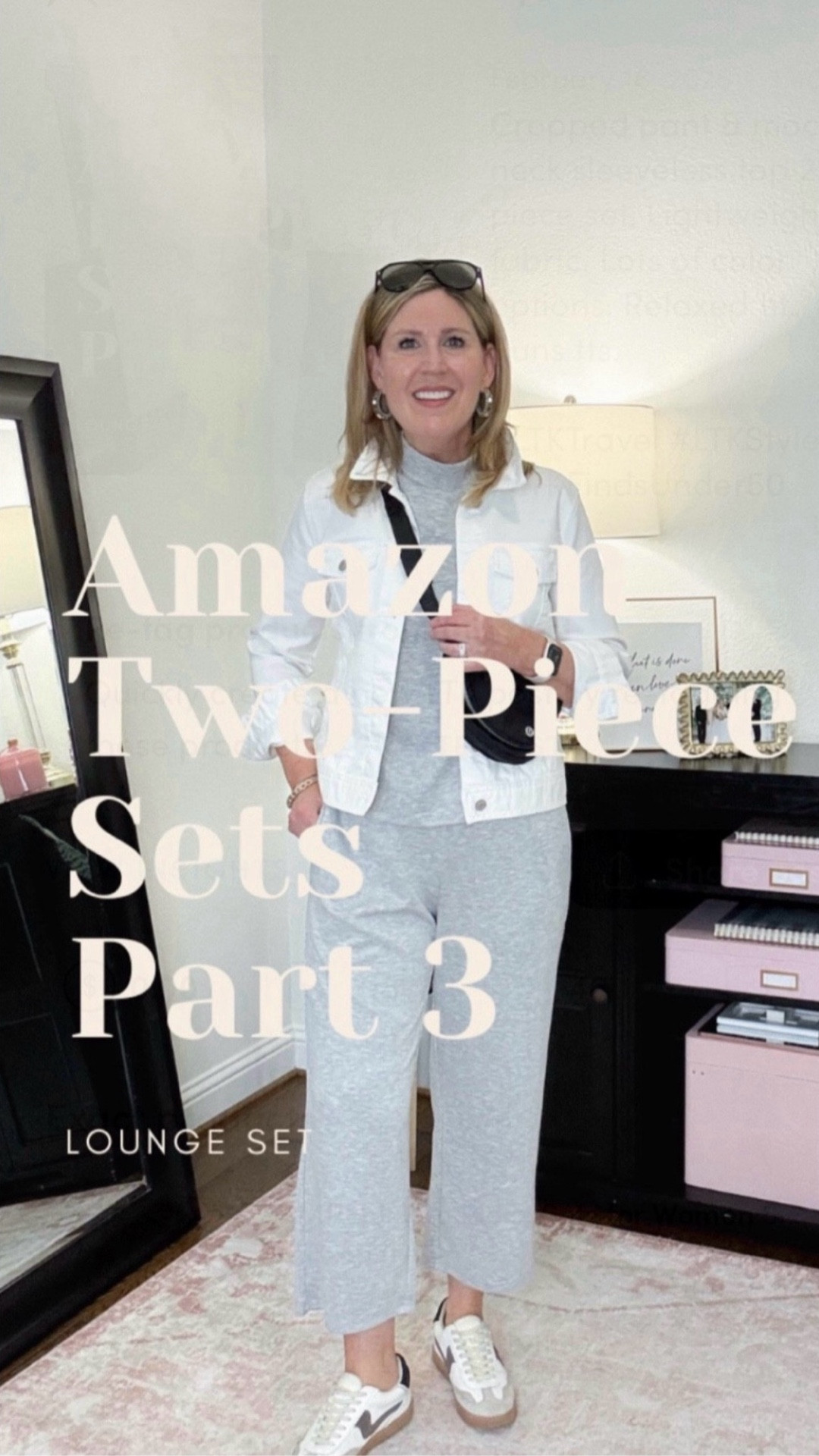 Cropped pant & mock neck sleeveless top. 2 piece set. Under $30 on Amazon. 🙌

Lightweight fabric. Lots of color options. Relaxed fit. Runs tts.

Love this Amazon set with my Dolce Vita Notice sneakers. ♥️

#LTKWatchNow #LTKItBag #LTKFindsUnder100 #LTKFindsUnder50 #LTKParties #LTKGiftGuide #LTKStyleTip #LTKShoeCrush

#LTKSeasonal #LTKSaleAlert #LTKActive #LTKmomlife #LTKOver40 #LTKselfcare #LTKHome #LTKTravel #LTKootd #LTKMidsize #LTKSpringSale