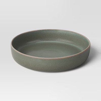 Stoneware Tilley Dinner Bowl Olive Green - Threshold™ | Target