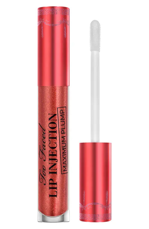 Too Faced Lip Injection Maximum Plump Extra Strength Lip Plumper (Limited Edition) in Maple Syrup Pancakes at Nordstrom | Nordstrom
