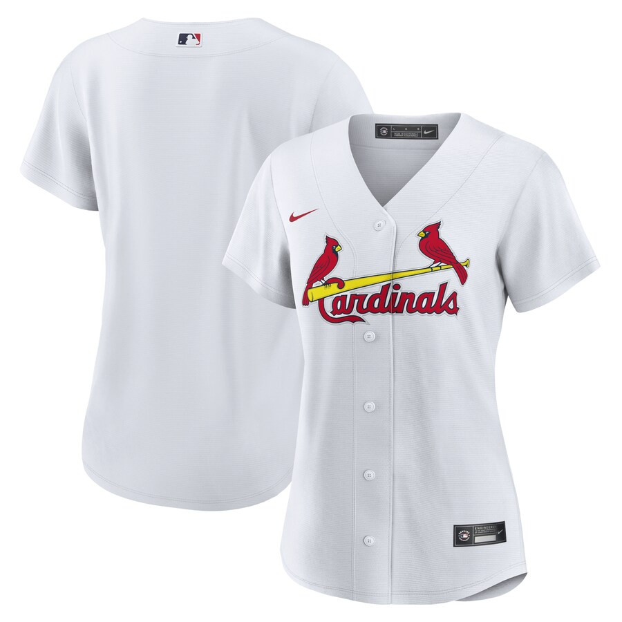 Women's St. Louis Cardinals Nike White Home Replica Team Jersey | MLB Shop