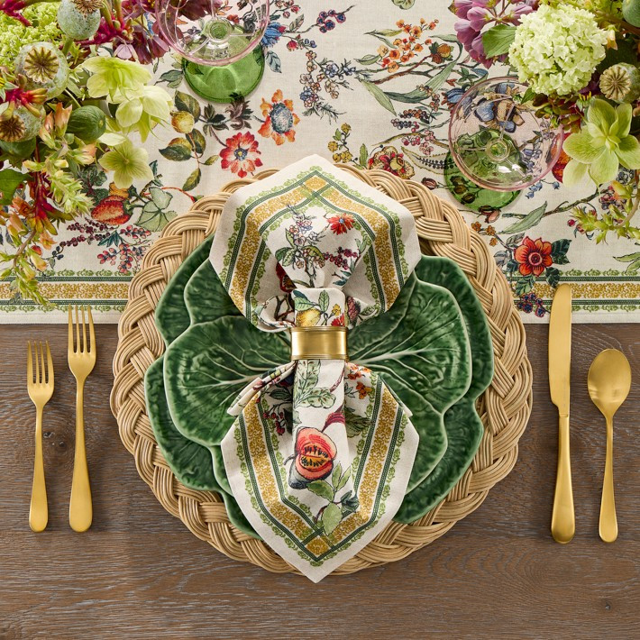 Wildwood Botanical Napkins, Set of 4 | Williams-Sonoma